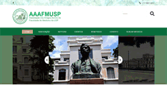 Desktop Screenshot of aaafmusp.org.br