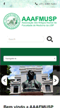 Mobile Screenshot of aaafmusp.org.br
