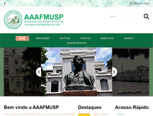 Tablet Screenshot of aaafmusp.org.br